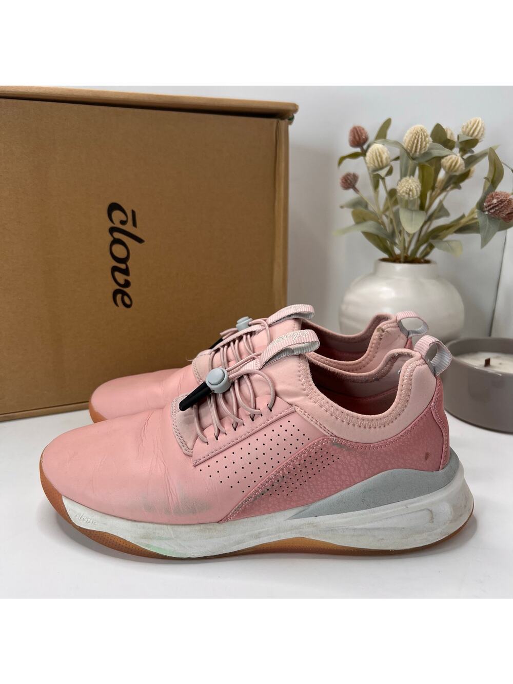 Clove Comfort Nursing/Healthcare Sneakers Pink Up Women W9.5/M8 Men